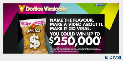 Virale Werbung: Online-Kampagne "Doritos Viralocity"