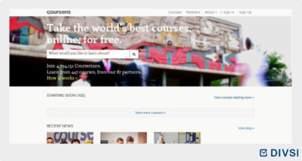 Online-Beteiligung in der Bildung erfordert gewisse Nutzungskompetenzen: "Coursera" bietet Onlinekurse