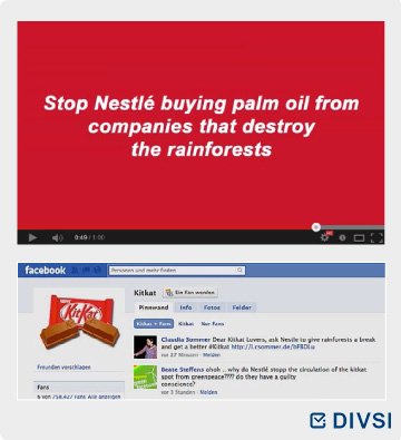 Protest as viral form of communication: Nestlé's Kitkat campaign