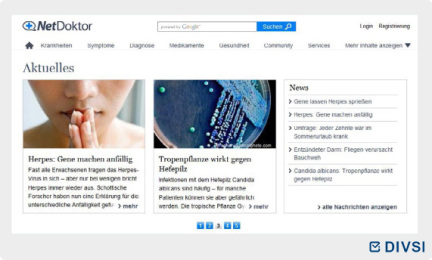 Online participation in questions of health: Informationsplattform NetDoktor
