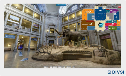 Virtual tour of the „Smithsonian National Museum of Natural History“