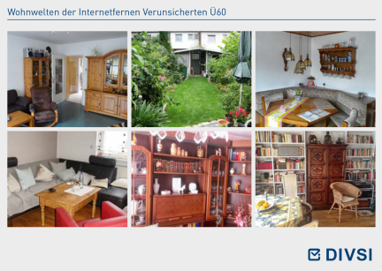 Wohnwelten der Internetfernen Verunsichertern Ü60