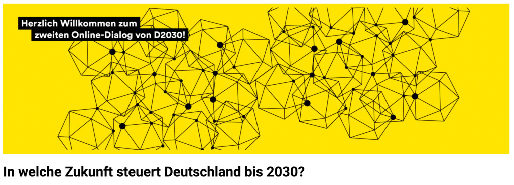 Zweiter Online-Dialog – Initiative D2030