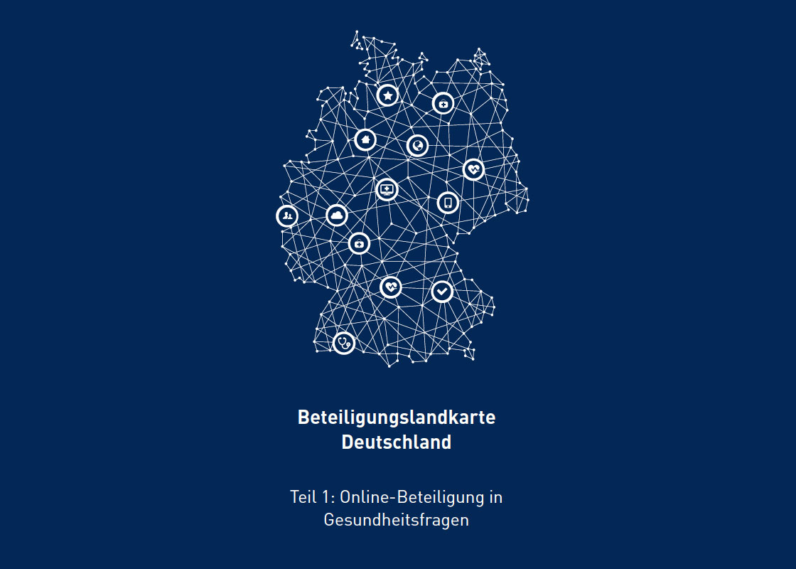 Beteiligungslandkarte Deutschland – Teil 1: Online-Beteiligung in Gesundheitsfragen
